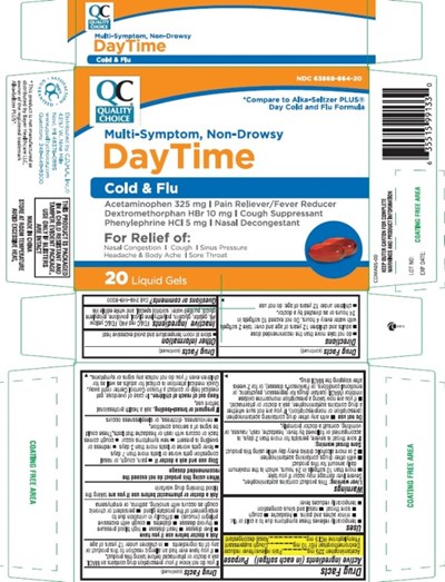 Carton Label (Cdma Daytime Cold And Flu 20ct)